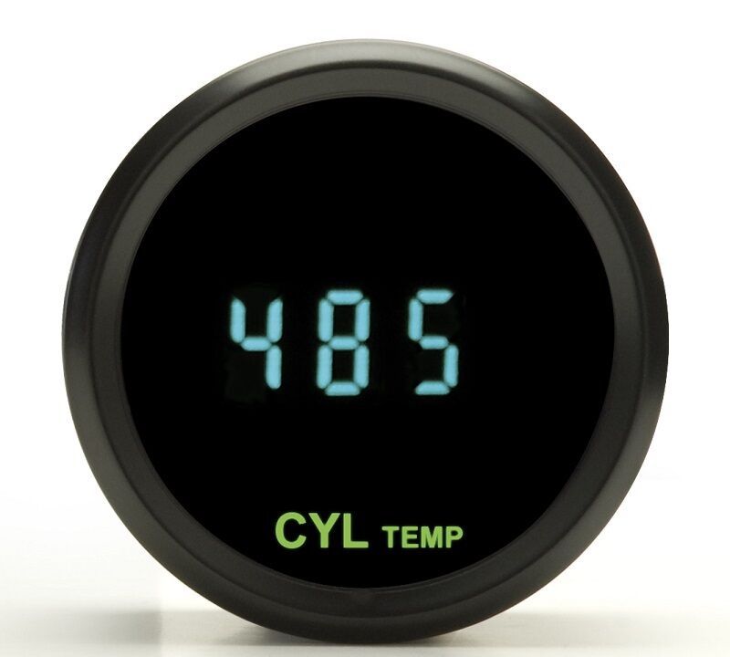 Load image into Gallery viewer, Dakota Digital Odyssey Chrome 2-1/16&quot; Fuel Pressure Gauge With Teal Display
