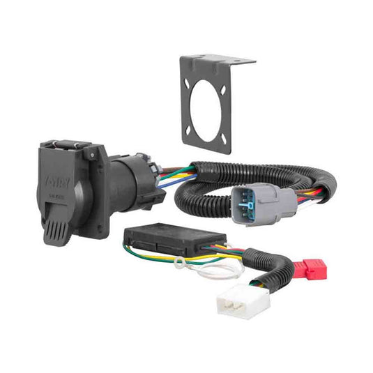 T-Connector Custom 7-Way RV Blade, Select Honda Pilot, Ridgeline, OEM Tow Package Required
