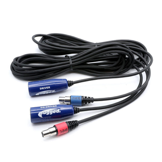 Rugged Radios OFFROAD Driver and Co-Driver Intercom Cable Bundle CS-OFF-DCD