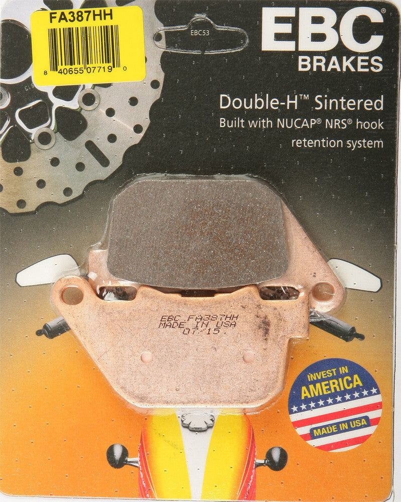 Load image into Gallery viewer, EBC 1 Pair Sintered HH Race Formula Brake Pads MPN FA387HH
