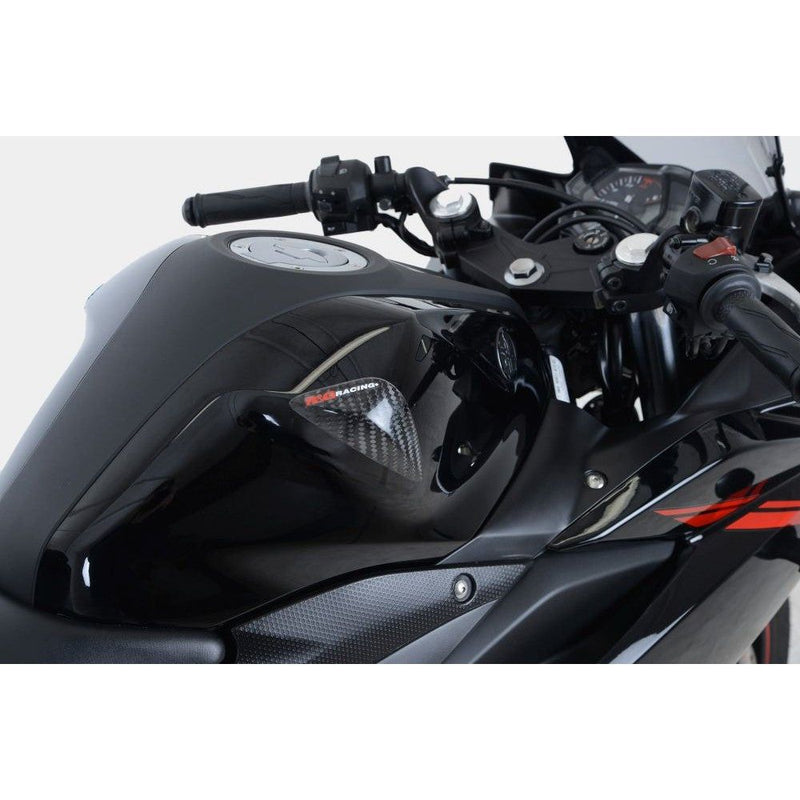 Load image into Gallery viewer, R&amp;G Racing Carbon Fibre Tank Sliders For 2015-2018 Yamaha YZF R3
