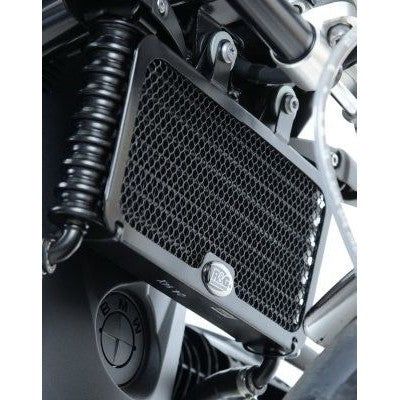R&G Racing Black Oil Cooler Guard For 2014-2018 BMW R Nine T OCG0019BK