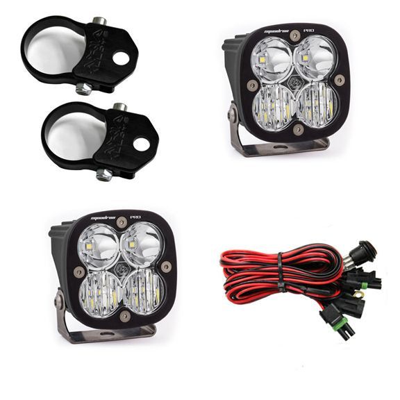 Load image into Gallery viewer, Baja Designs Frame Light Kit Vertical 1.75 inch Squadron Pro Series Driving/Combo Pattern Clear Lens Universal 497107
