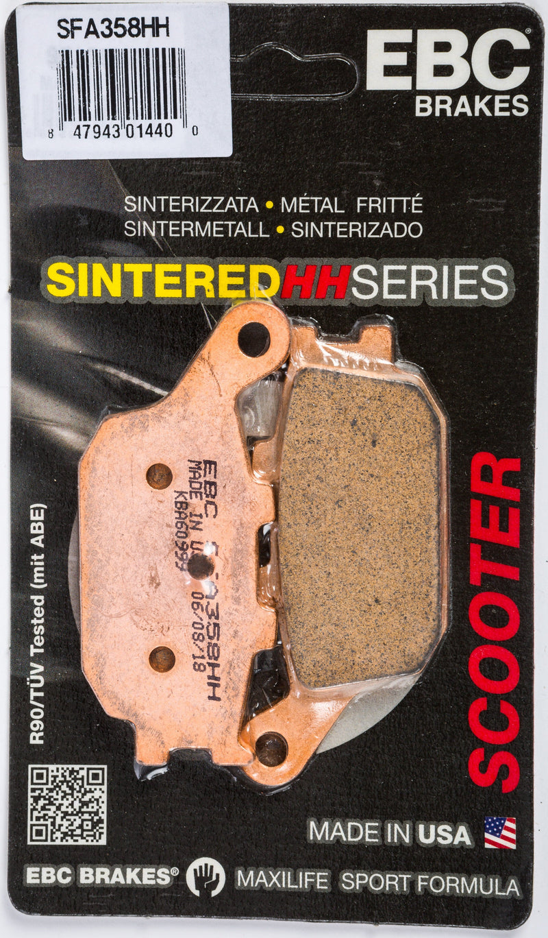 Load image into Gallery viewer, EBC 1 Pair SFA HH Series Scooter Sintered Brake Pads For Honda Reflex 250 NSS250 2001-2007
