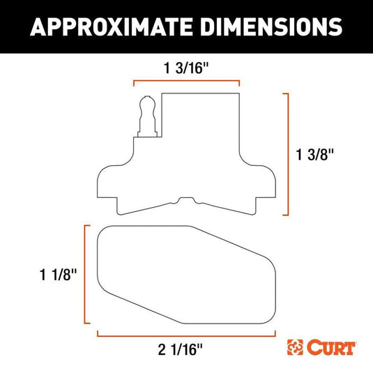 4-Way Flat Magnetic Trailer Harness Connector Adapter