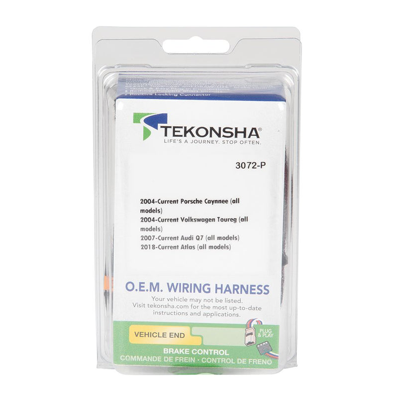 Load image into Gallery viewer, Tekonsha Brake Control Wiring Adapter - 2 Plugs fits Select Audi, Porsche &amp; Volkswagen
