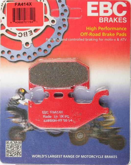 EBC 1 Pair Performance X-Series Carbon Brake Pads MPN FA414X
