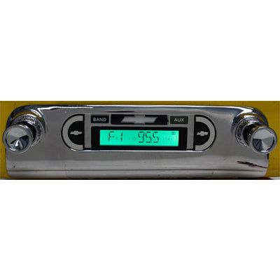Custom Autosound 1953-54 Chevy Classic Car Stereo Without Pick Up Button