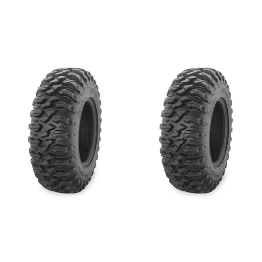 Set of 2 QUADBOSS QBT446 Front Tires 25x8R-12 8-ply