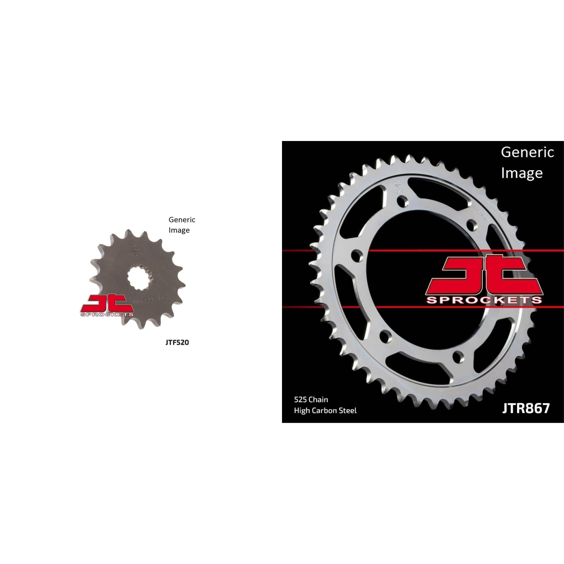 Front & Rear Sprocket Kit for Street YAMAHA TDM850/C 1991-1995