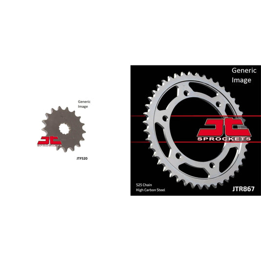 Front & Rear Sprocket Kit for Street YAMAHA TDM850/C 1991-1995
