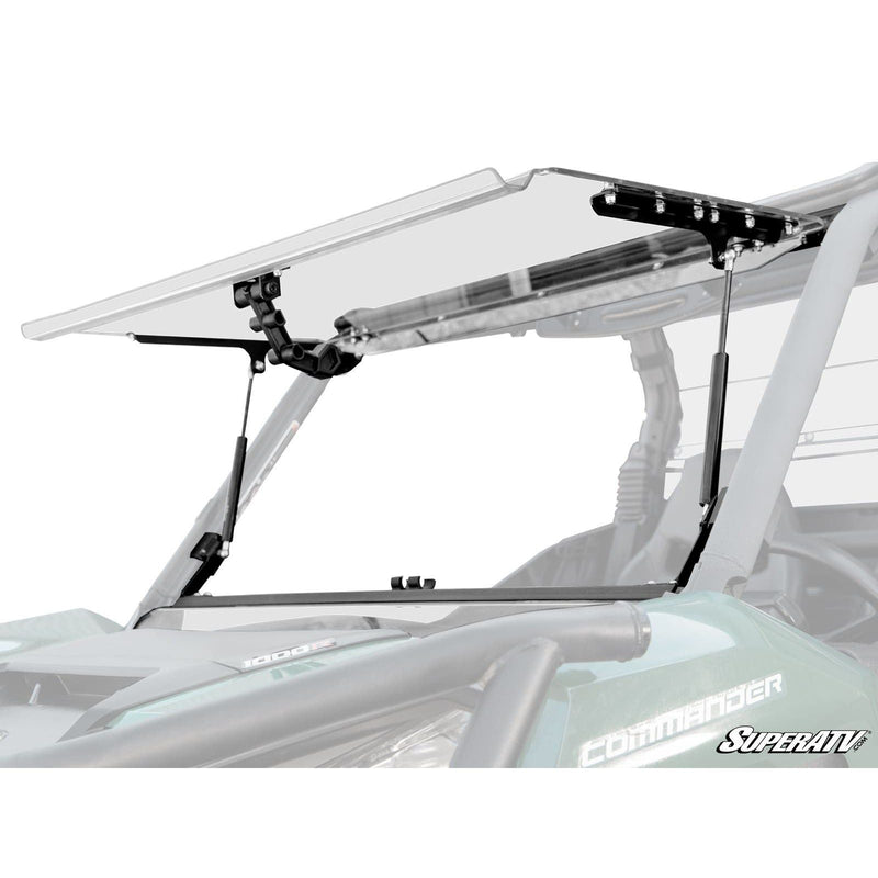 Load image into Gallery viewer, SuperATV Can-Am Maverick Trail Scratch Resistant Flip Windshield FWS-CA-T-70
