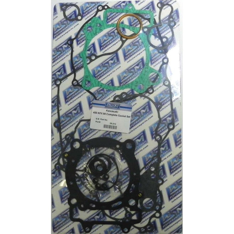 Load image into Gallery viewer, WSM Complete Gasket Kit For Kawasaki 450 KFX 08-14 25-212
