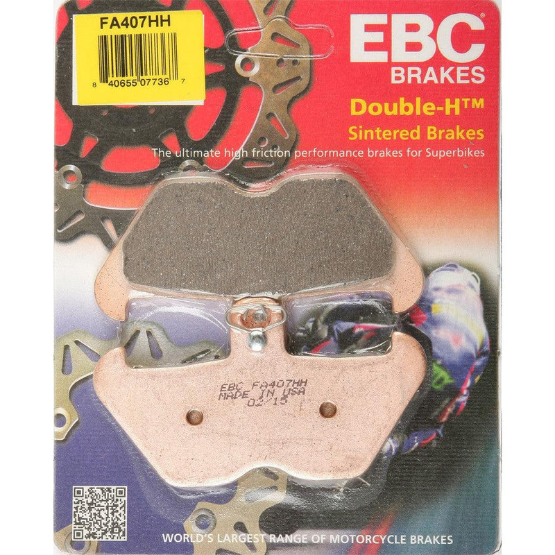 Load image into Gallery viewer, EBC 1 Pair Sintered HH Race Formula Brake Pads MPN FA407HH
