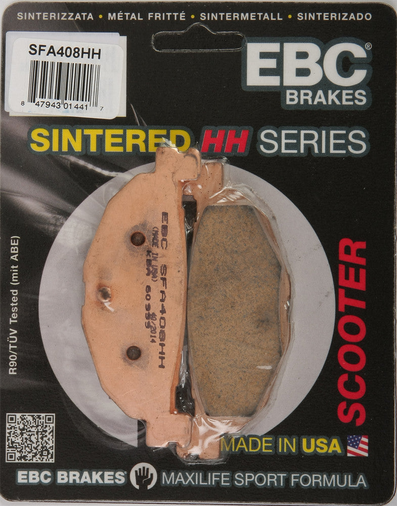 Load image into Gallery viewer, EBC 1 Pair SFA HH Series Scooter Sintered Brake Pads MPN SFA408HH
