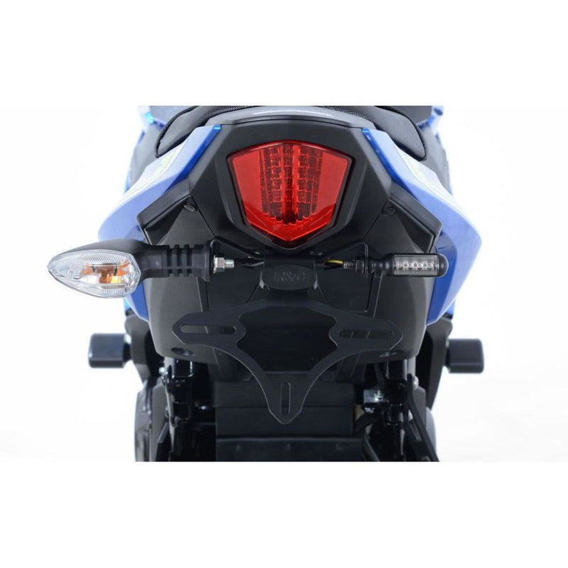 Load image into Gallery viewer, R&amp;G Racing Black Tail Tidy License Plate Holder For 2018-2020 Suzuki GSX250R
