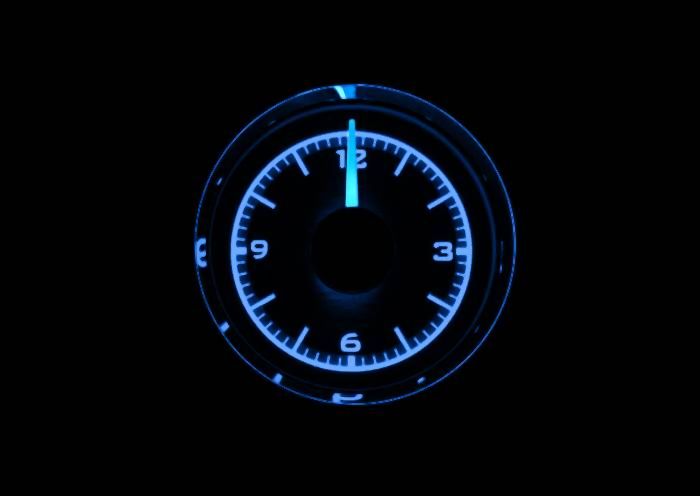 Load image into Gallery viewer, Dakota Digital Universal Analog Clock For VHX Gauge Kit VLC-16-2
