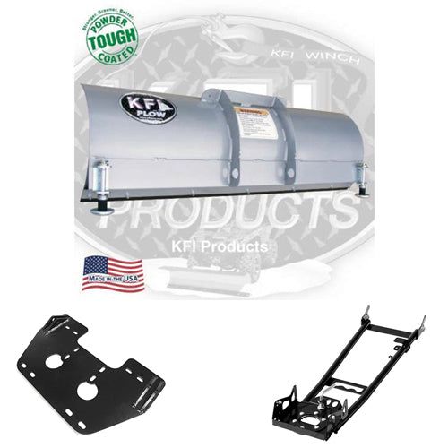 Load image into Gallery viewer, KFI ATV 54&quot; Snow Plow Blade Mount Kit Combo Honda TRX420 Rancher 2x4 4x4 2007-13
