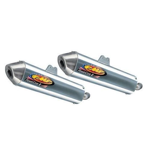 FMF Racing Powercore 2 Exhaust Muffler Silencer Pair 87-06 Yamaha Banshee 350