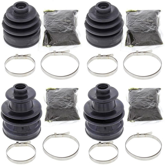 Complete Front Inner & Outer CV Boot Repair Kit for Yamaha VIKING 700 VI 2015