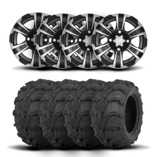 ITP SS312 12" Wheels And Mud Lite Tires [26x12-12]