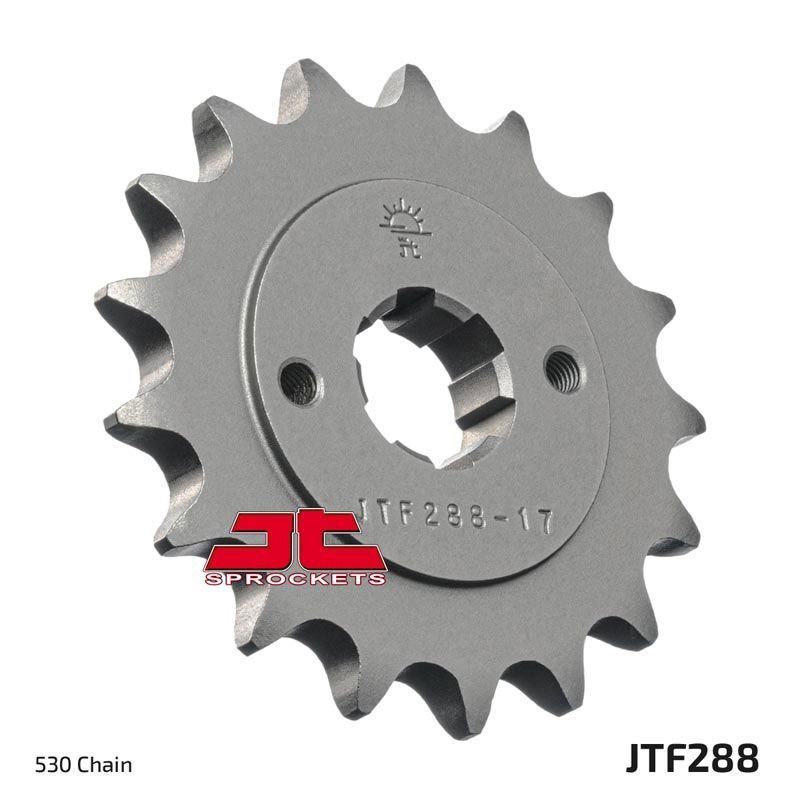 Load image into Gallery viewer, JT Sprockets Front Steel Countershaft Sprocket 17 Tooth 17T 530 Chain JTF288.17
