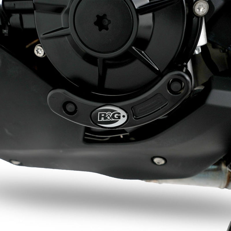 Load image into Gallery viewer, R&amp;G Racing Black Engine Case Sliders LHS ECS0153BK
