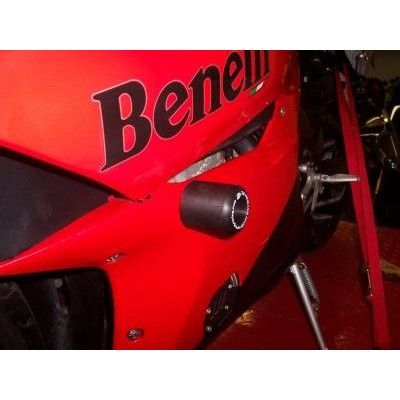 Load image into Gallery viewer, R&amp;G Racing Black Classic Style Crash Protectors For 2004-2005 Benelli Tornado Tre 900RS
