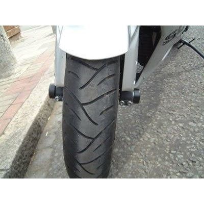 Load image into Gallery viewer, R&amp;G Racing Black Fork Protectors For 2003-2004 Suzuki GSXR1000
