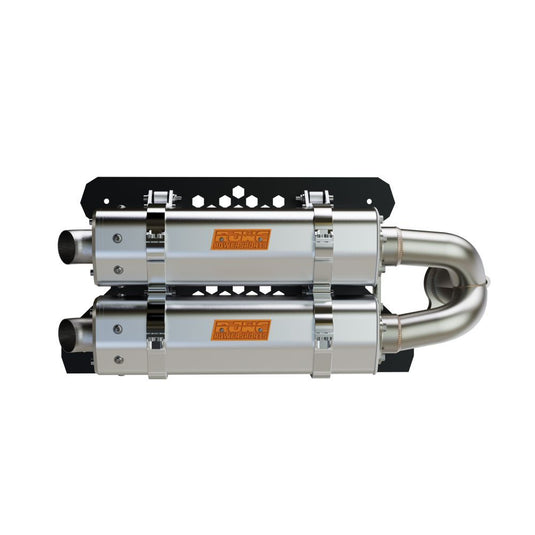 RJWC Dual APX Exhaust For Polaris RZR XP 10060045