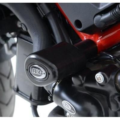 Load image into Gallery viewer, R&amp;G Racing Black Crash Protectors CP0390BL
