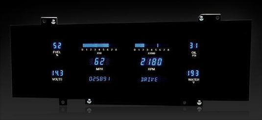 Dakota Digital 1978-1988 Oldsmobile Cutlass Series III Gauge Kit with Teal/Blue Display VFD3-78O-CUT-Z