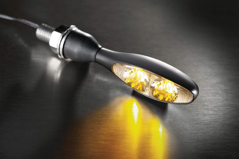 Load image into Gallery viewer, Kuryakyn Micro 1000 Marker Lights Satin Black 2537
