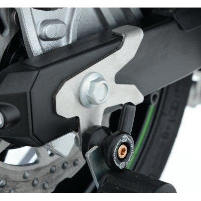 Load image into Gallery viewer, R&amp;G Racing Black Cotton Reels Offset For 2013-2016 Kawasaki Z800 CR0044BK
