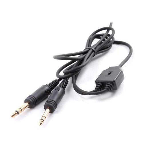 Rugged Air Replacement Mono/Stereo Cable for RA900 General Aviation Pilot Headsets CS-MH-MS