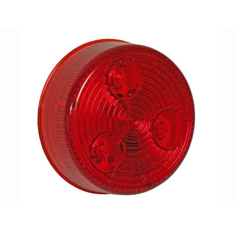 Load image into Gallery viewer, Red 2&quot; LED Marker/Clearance Light, Grommet Mount, 12V
