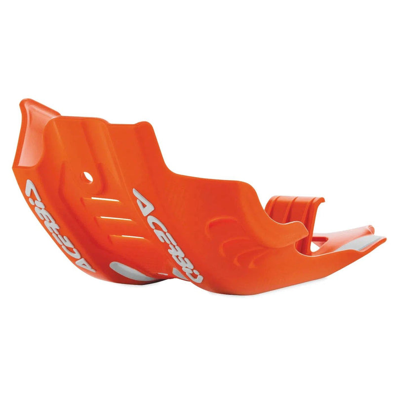 Load image into Gallery viewer, Acerbis 16 Orange/White Offroad Skid Plate - 2449425226
