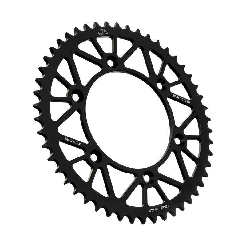 Load image into Gallery viewer, JT Sprockets Rear Racelite Aluminum Race Sprocket Red 49 Tooth 49T 520 Chain
