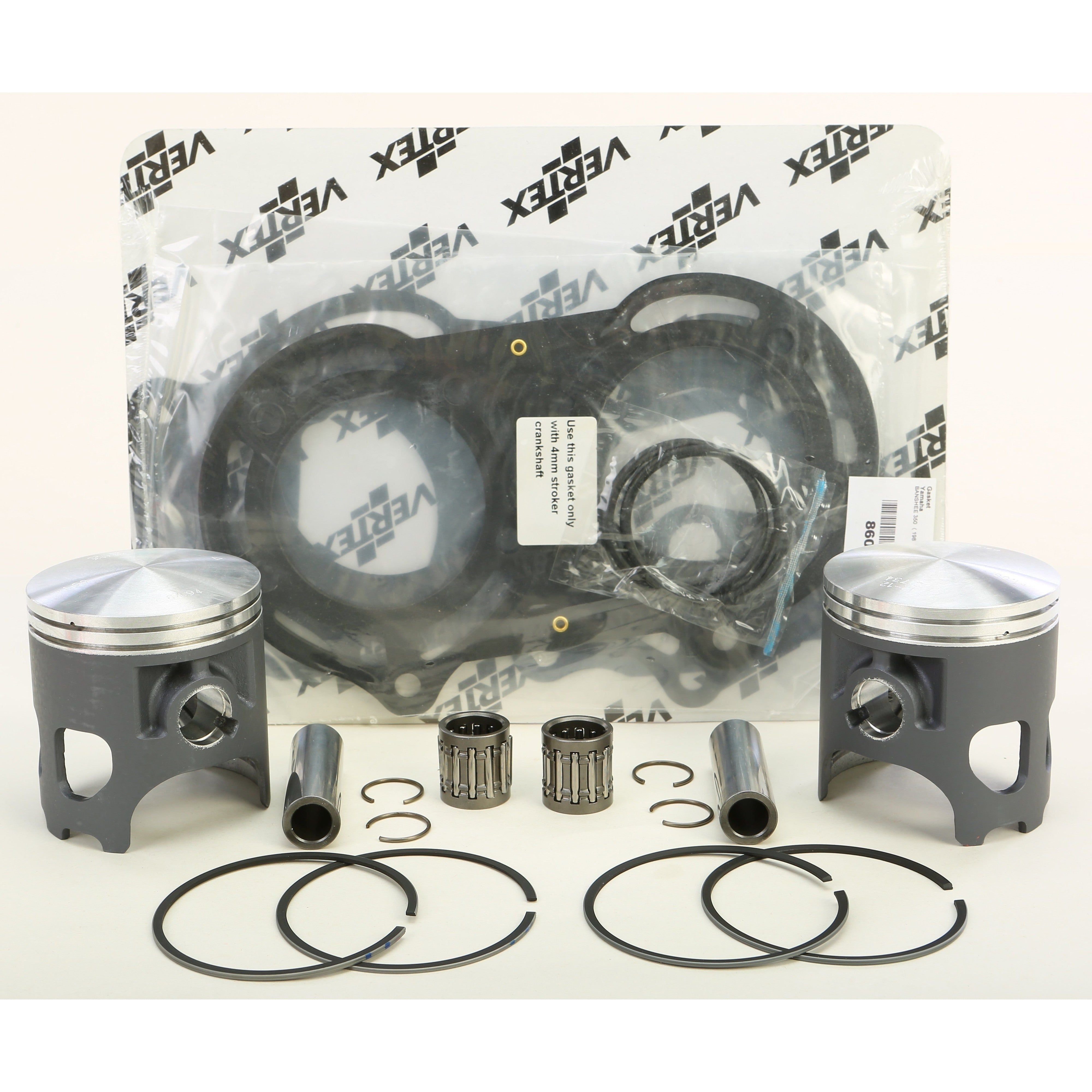 Vertex Top End Piston Kit Partno. VTK23607100