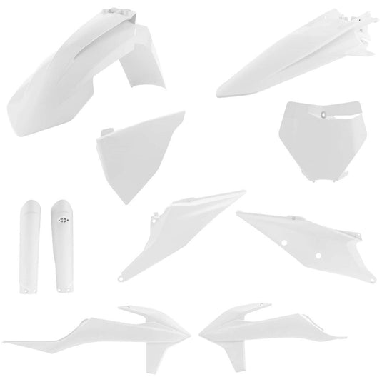 Acerbis White Full Plastic Kit for KTM - 2726490002
