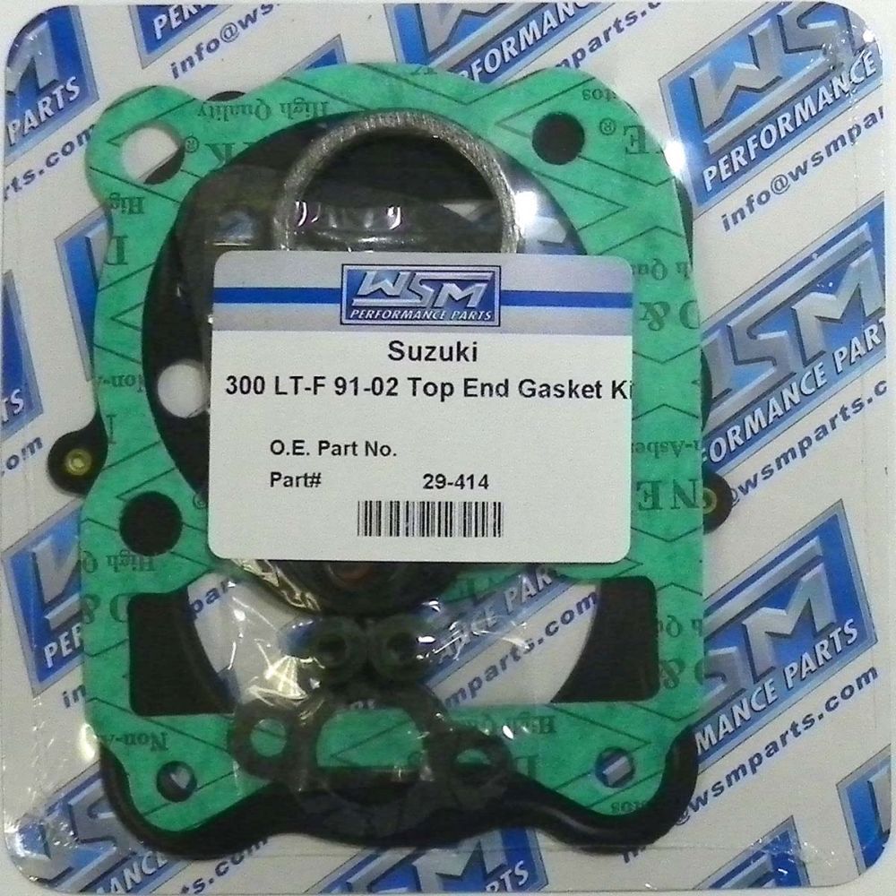 WSM Top End Gasket Kit For Suzuki 300 LT-F 91-02 29-414