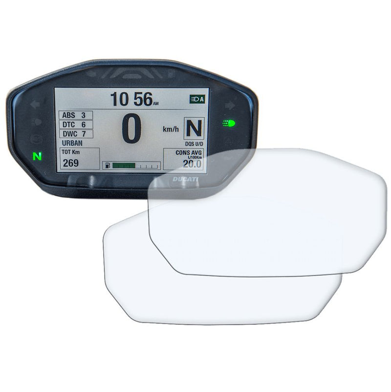 Load image into Gallery viewer, R&amp;G Racing Clear Dashboard Screen Protector Kit For 2019-2024 Ducati Hypermotard 950
