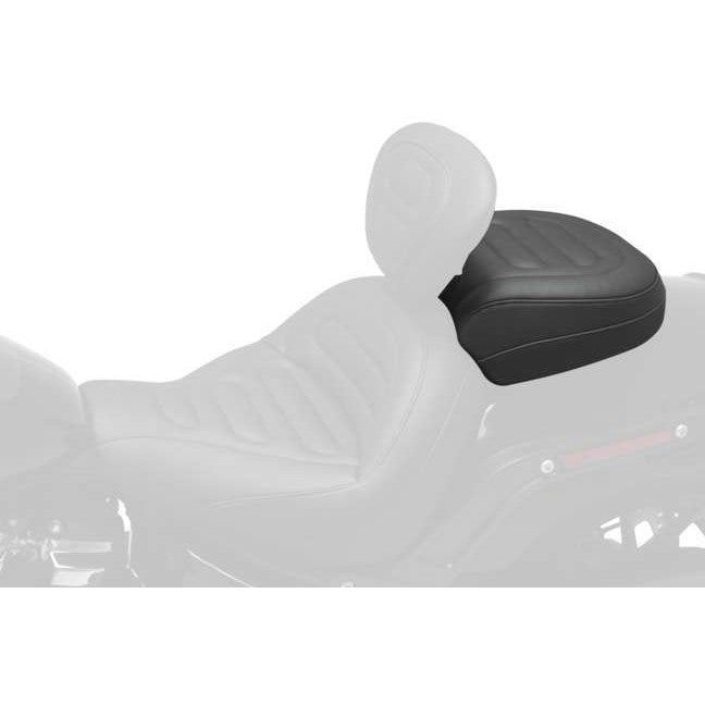 Mustang Standard Touring Passenger Seat With Backrest Black 79335