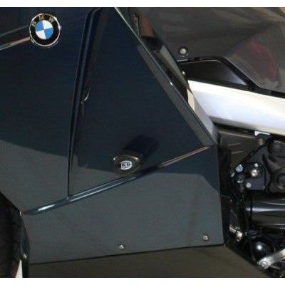 Load image into Gallery viewer, R&amp;G Racing Black Aero Style Crash Protectors For 2006-2008 BMW K1200GT ABS
