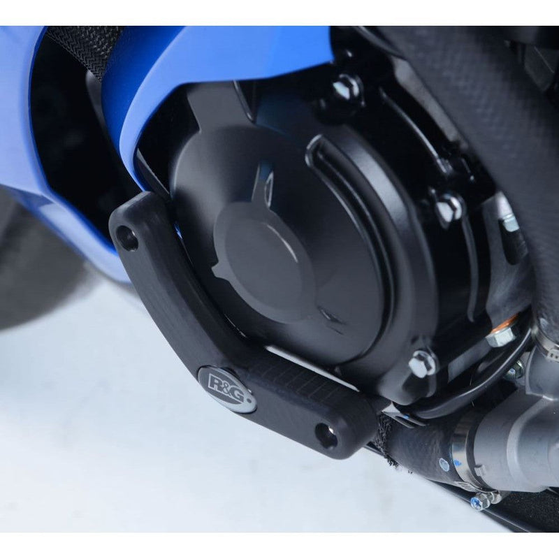 Load image into Gallery viewer, R&amp;G Racing Black Engine Case Sliders LHS For 2017-2018 Suzuki GSXR1000
