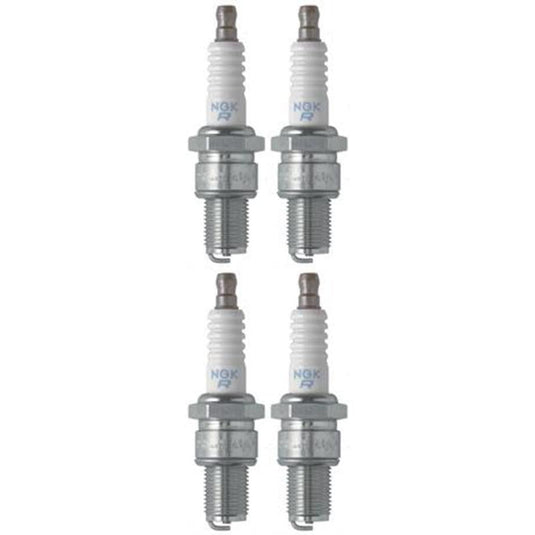 Set of 4 NGK Standard Spark Plugs for Yamaha ENTICER ET300 1984-1979 Eng 300cc