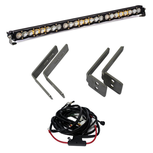 Baja Designs Upper Grille Light Bar Kit 20 inch S8 Series Driving/Combo Pattern Clear Lens 447792
