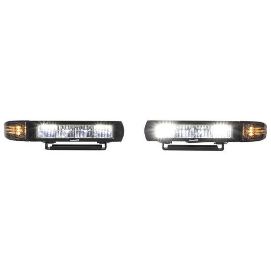 LED Low Profile Heated Universal Plow Light Kit