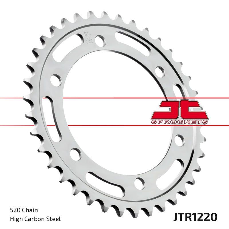 JT Sprockets Rear Steel Sprocket 36 Tooth 36T 520 Chain JTR1220.36
