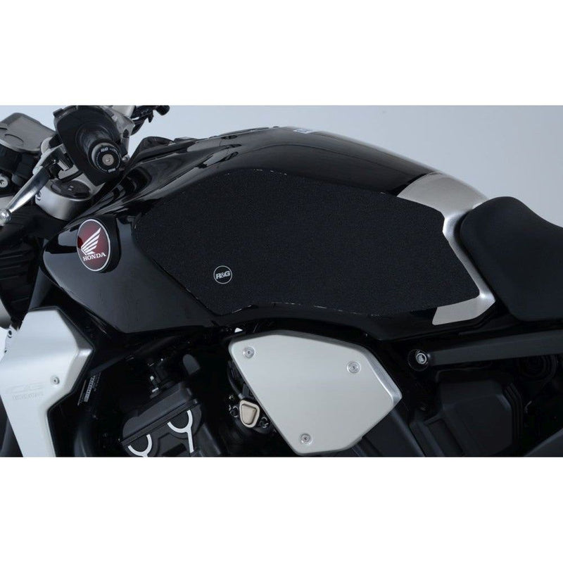 Load image into Gallery viewer, R&amp;G Racing Black Tank Traction Grips For 2018-2020 Honda CB1000R
